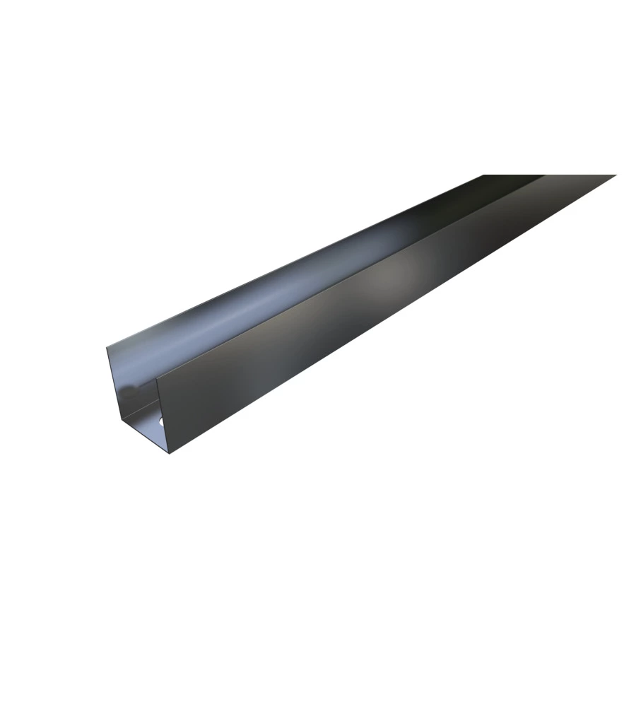 PROFILO IN ACCIAIO GUIDA A "U" - 27X30X0.6 - 3 METRI. - KNAUF.